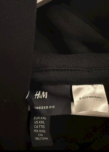 H&M Nirvana Sweatshirt - Görsel 4