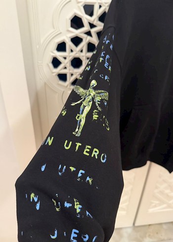 H&M Nirvana Sweatshirt - Görsel 3