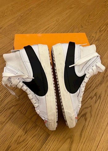 NİKE BLAZER MİD77 JUMBO AYAKKABI - Görsel 2