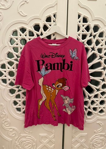 Zara ZARA Pembe Bambi Tshirt