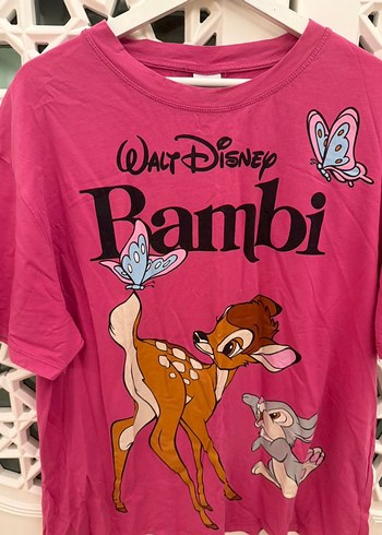 ZARA Pembe Bambi Tshirt - Görsel 3
