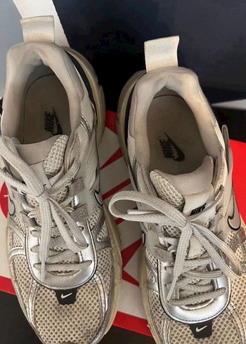 NIKE V2K Run Gri Ayakkabı - Görsel 6