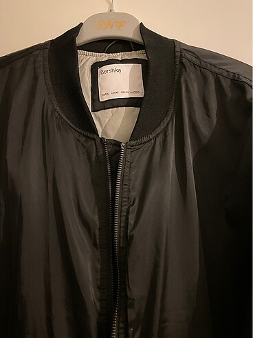 xl Beden siyah Renk BERSHKA MEN BOMBER CEKET