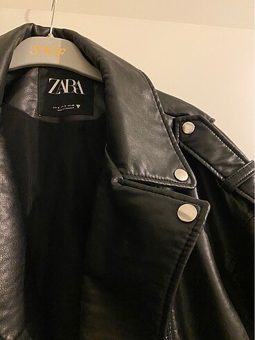 s Beden Zara oversize deri ceket