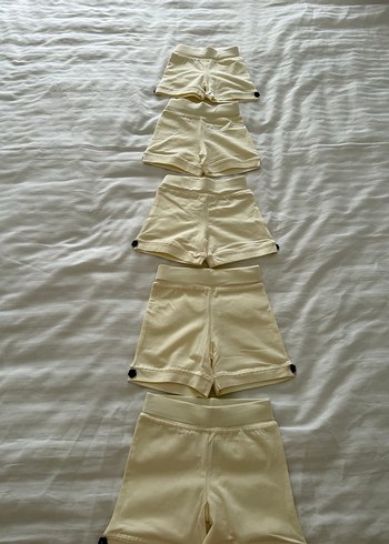 Pamuklu bebek şortu - Görsel 3