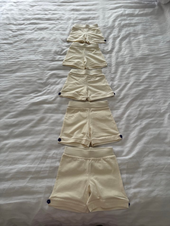 Pamuklu bebek şortu - Görsel 5