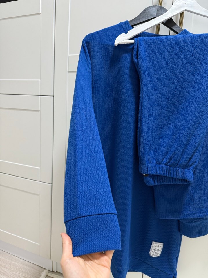 Koyu Mavi Basic pantolonu Takımı - Görsel 4