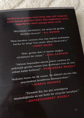 Trendeki Kız - Paula Hawkins - Görsel 2