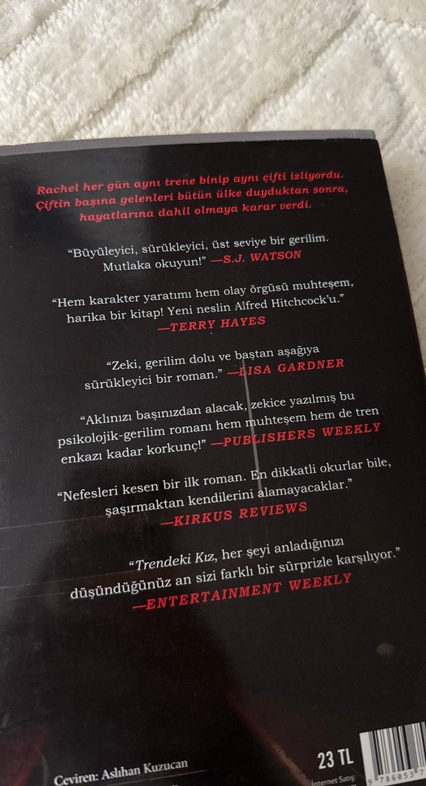 Trendeki Kız - Paula Hawkins - Görsel 2