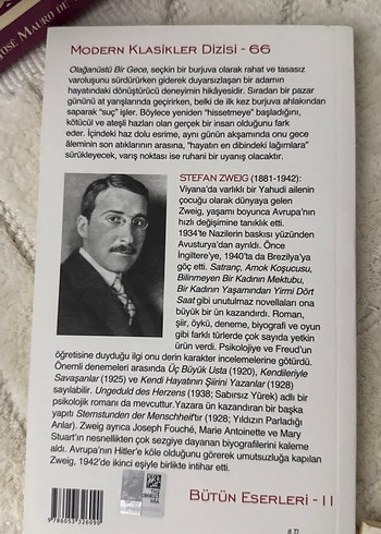 Stefan Zweig Modern Klasikler Seti - 5 Kitap - Görsel 6