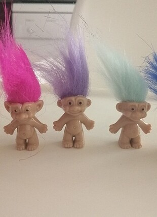  Beden çeşitli Renk Troll bebek (ADET FİYATI)