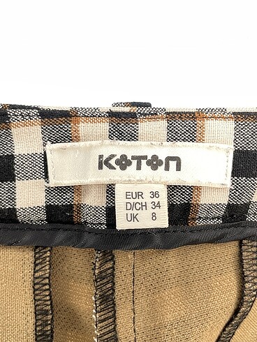 36 Beden çeşitli Renk Koton Kumaş Pantolon %70 İndirimli.