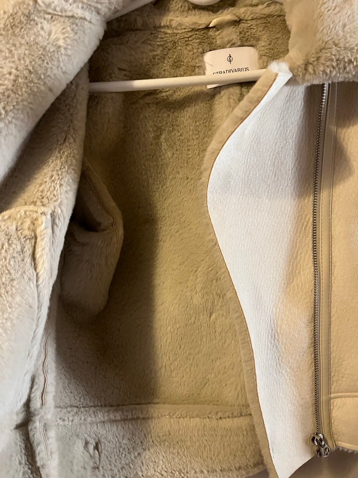 Ekru Nubuk Kadın Ceket - Görsel 3