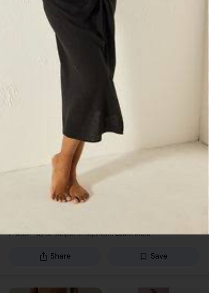 Penti düğümlü keten etek XL - Görsel 3