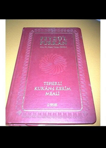 FEYZÜ'L FURKAN TEFSİRLİ KUR'AN-I KERİM MEALİ