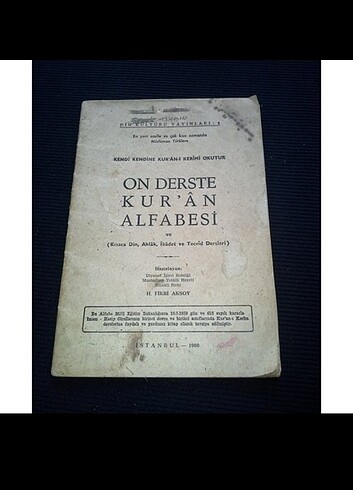 ON DERSTE KUR'AN ALFABESİ