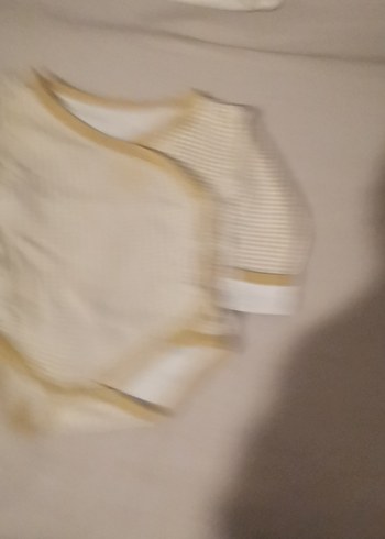 Bebek Erkek kız Uzun Kollu Beyaz Pamuklu Body 68 cm - Görsel 5