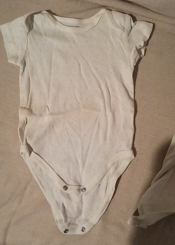 Uzun Kollu Pamuklu Bebek Çıtçıtlı Body 6-9 ay - Görsel 3