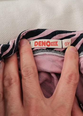 Kız Çocuk Pembe Zebra Desenli Tulum 6 yaş - Görsel 3