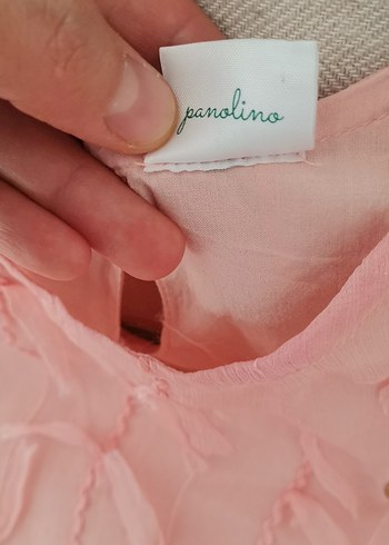 Kız Çocuk Pembe Fırfırlı Bohem Elbise - Görsel 3