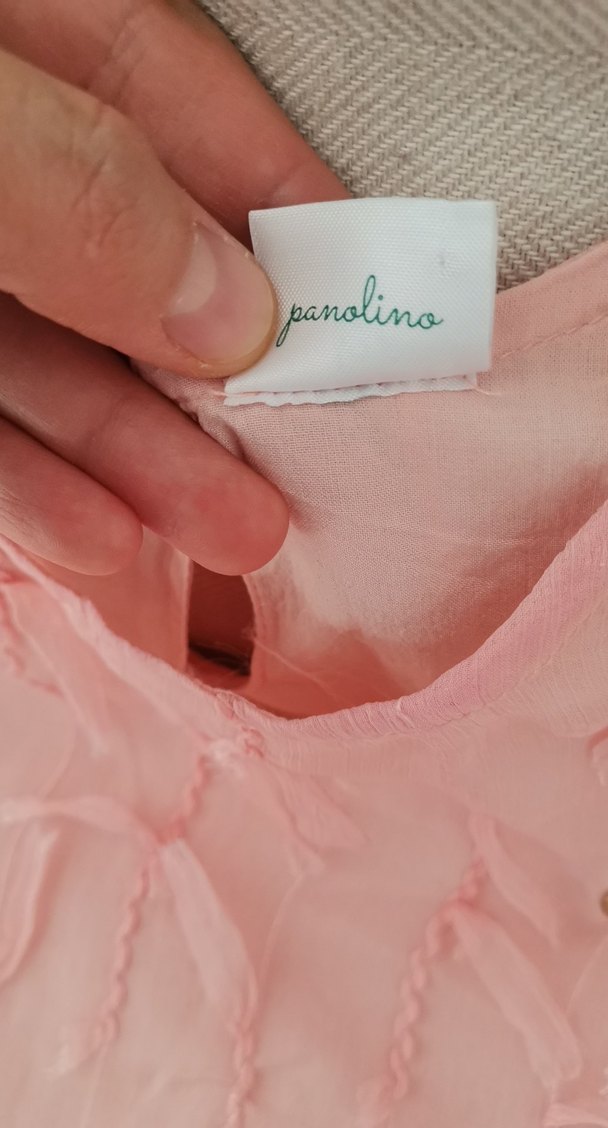 Kız Çocuk Pembe Fırfırlı Bohem Elbise - Görsel 3