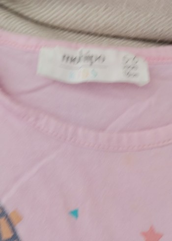 Kız Çocuk Pastel Renkli Baskılı Tişörtler - Görsel 6