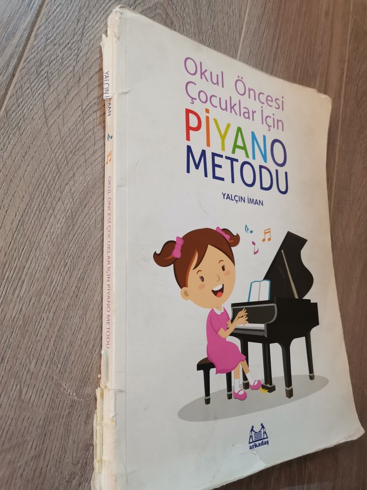 Okul Öncesi Çocuklar İçin Piyano Metodu (Yalçın İman) - Görsel 2