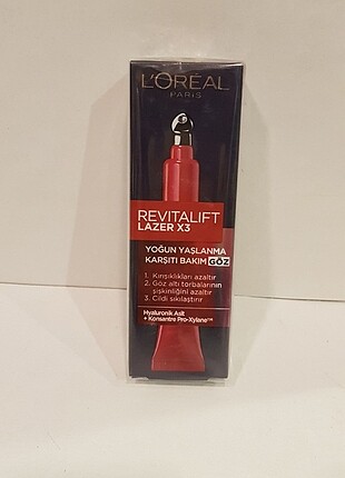 Loreal paris lazer x3 göz kremi