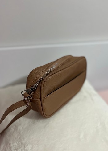 Kahve Deri Kadın Çanta - Görsel 3
