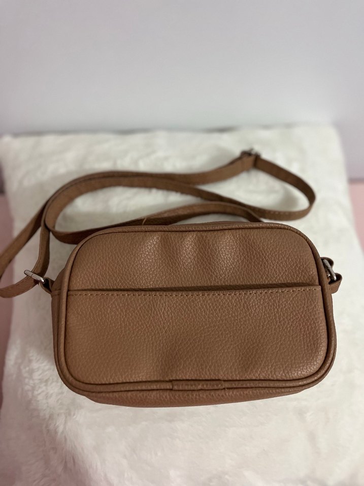Kahve Deri Kadın Çanta - Görsel 2