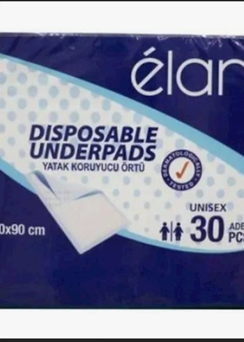 Élan Tek Kullanımlık Yatak Koruyucu Örtü 30'lu