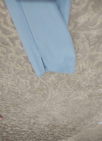 Diğer Mavi bayan kumaş pantalon