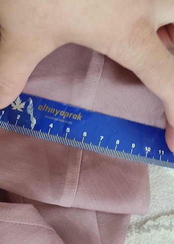 Pembe Pilili Uzun Kadın Etek - Görsel 4