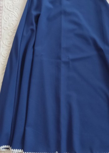 Mavi Düğmeli Kadın Takım Elbise - Görsel 7