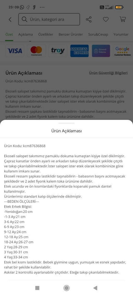 Kız Çocuk Kırmızı Kareli Fırfırlı Elbise - Görsel 4