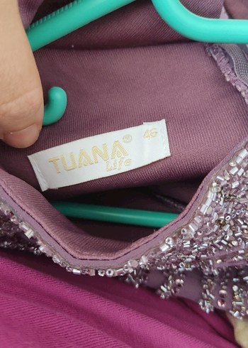 Moda Martı Yıldız Taş ve Plise Detaylı Şifon Abiye - Görsel 8