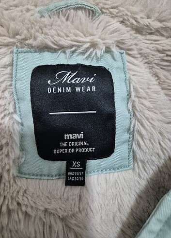 xs Beden Mavi Mont
