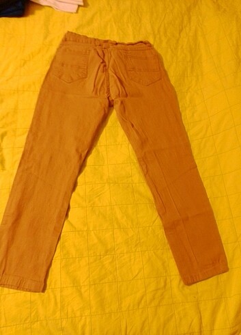 11-12 Yaş Beden camel Renk Camel rengi okul pantolonu