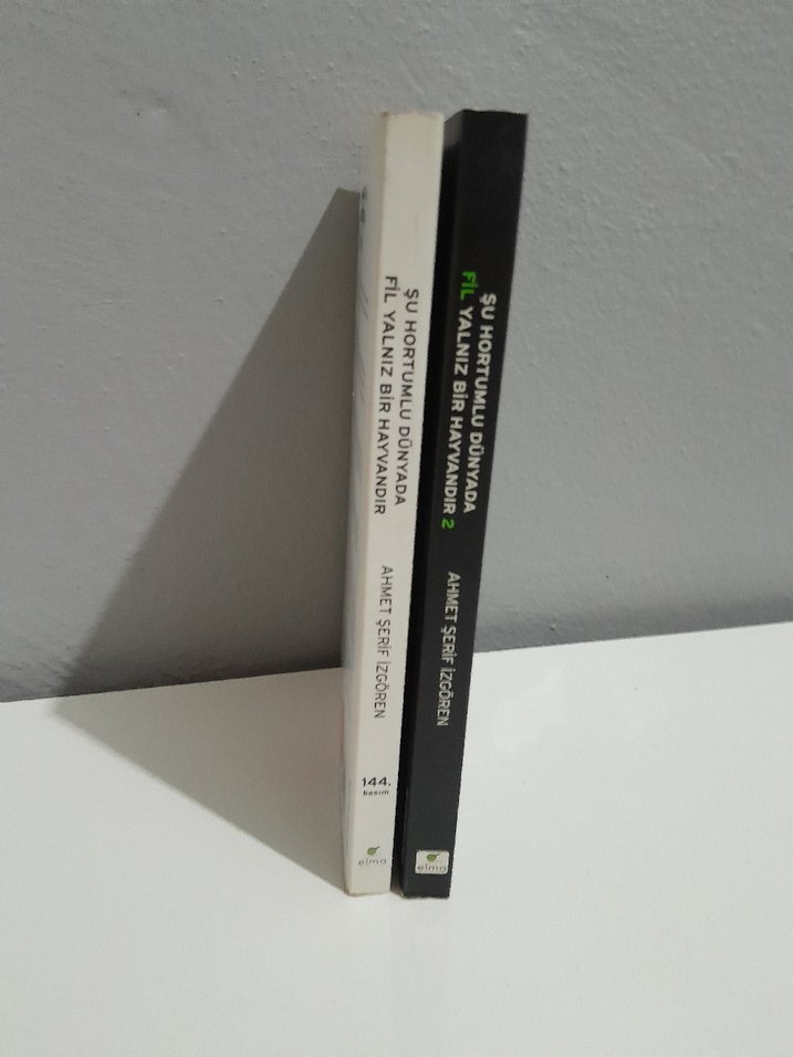 Şu Hortumlu Dünyada Fil Yalnız bir hayvandır 1-2 Set - Görsel 2