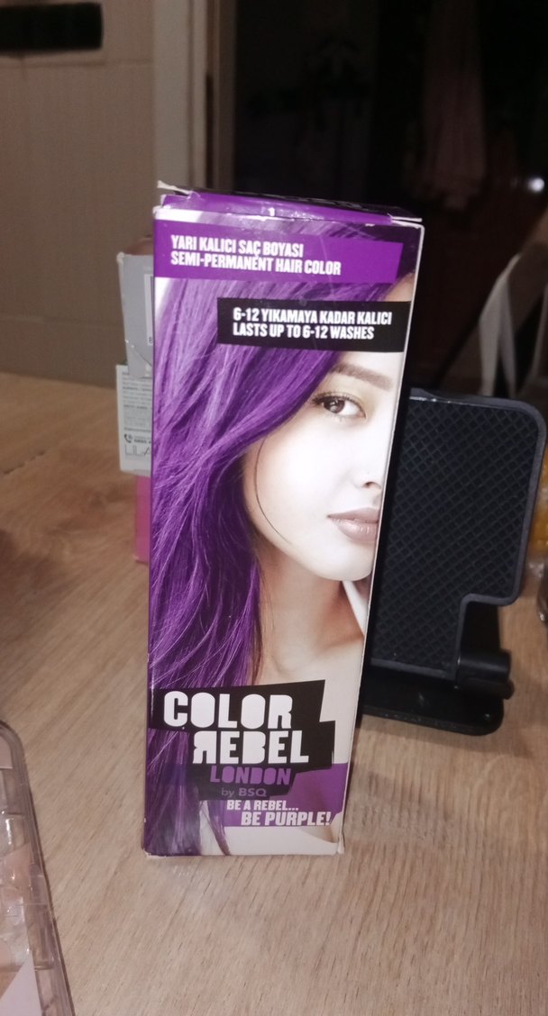 Color Rebel Mor Saç Boyası - Görsel 2