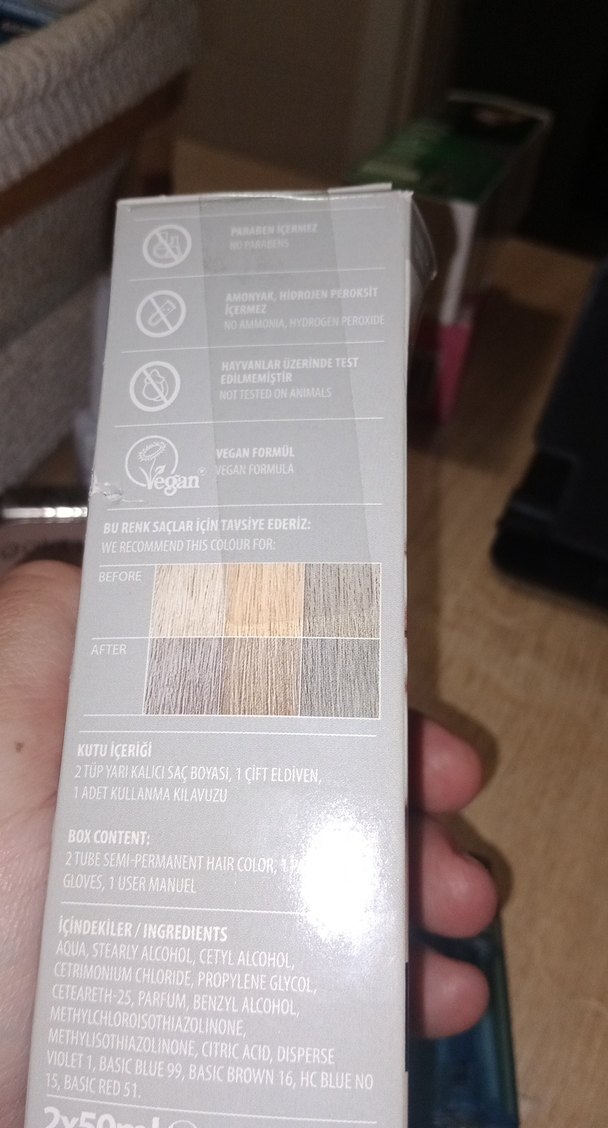 Color Rebel London Saç Boyası - Platinum - Görsel 2