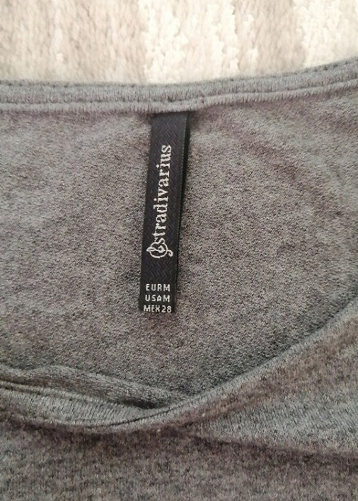 Gri elbise - Görsel 2