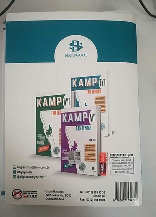  Bilgi sarmalı Kamp (Tüm dersler)