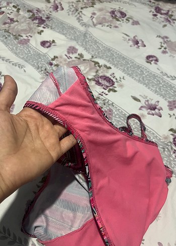 Defacto Bohem Çok Renkli Uzun Drapeli Kadın Mayo