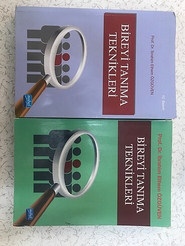 Bireyi tanıma teknikleri
