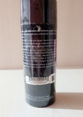 Toppik Saç Dolgunlaştırıcı Lif - Koyu Kahverengi - Görsel 2