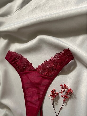s Beden Kırmızı Ateş Bralet Takım