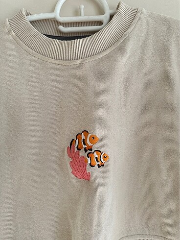 s Beden WWF crop sweatshirt