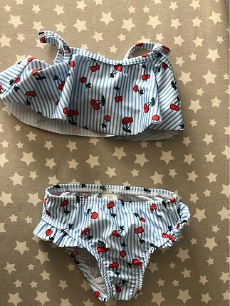 Kirazlı bebek bikini