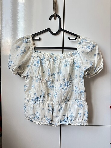 H&M Lcw Kare Yaka Balon Kol Bluz